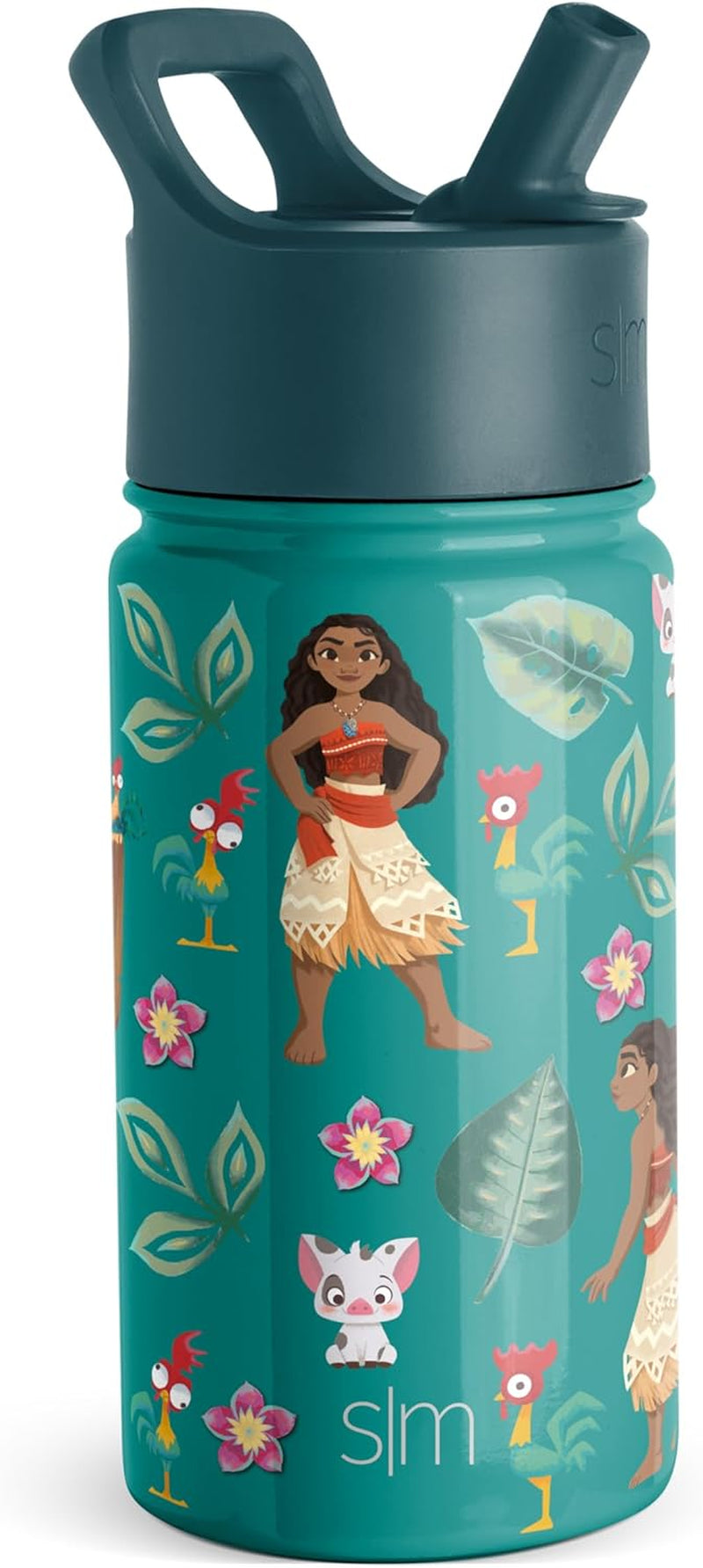 Simple Modern -Moana de Disney - Botella de agua de acero inoxidable aislado