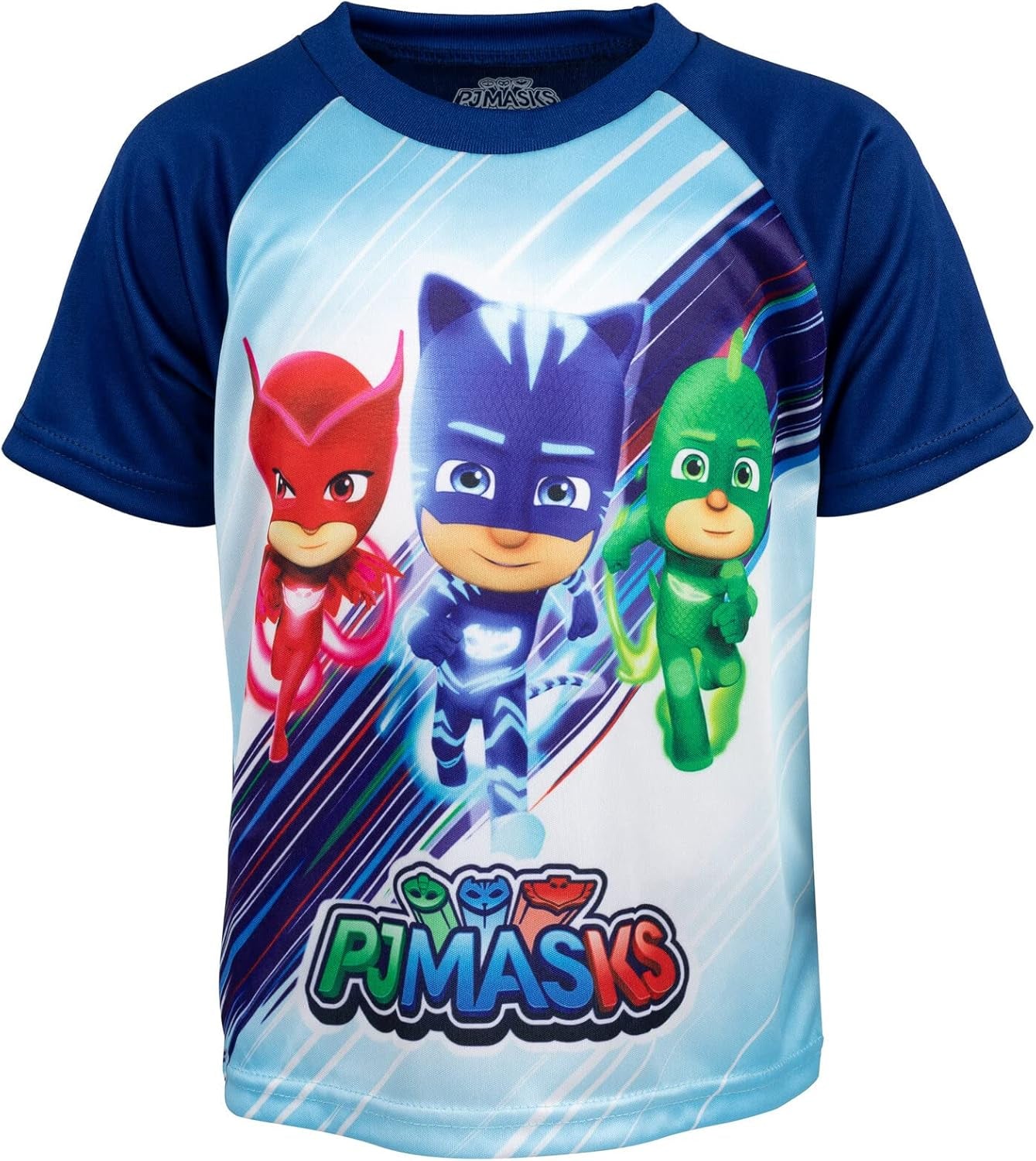 PJ Masks Conjunto de 3 piezas: camiseta sin mangas y pantalones cortos