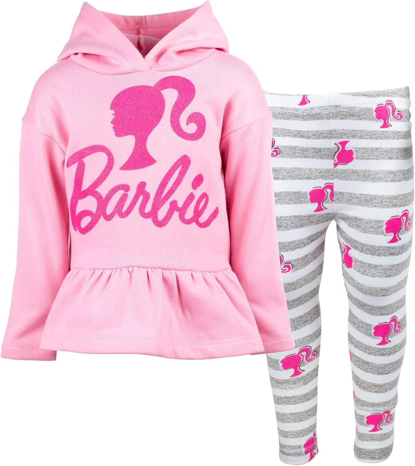  Conjunto de sudadera y leggings, Barbie