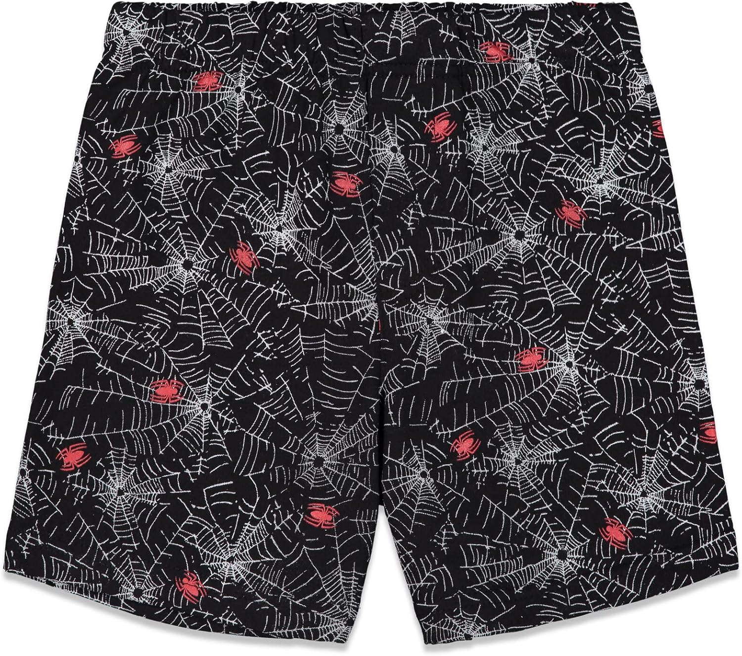 Marvel Conjunto de camiseta de Spider-Man y pantalones cortos