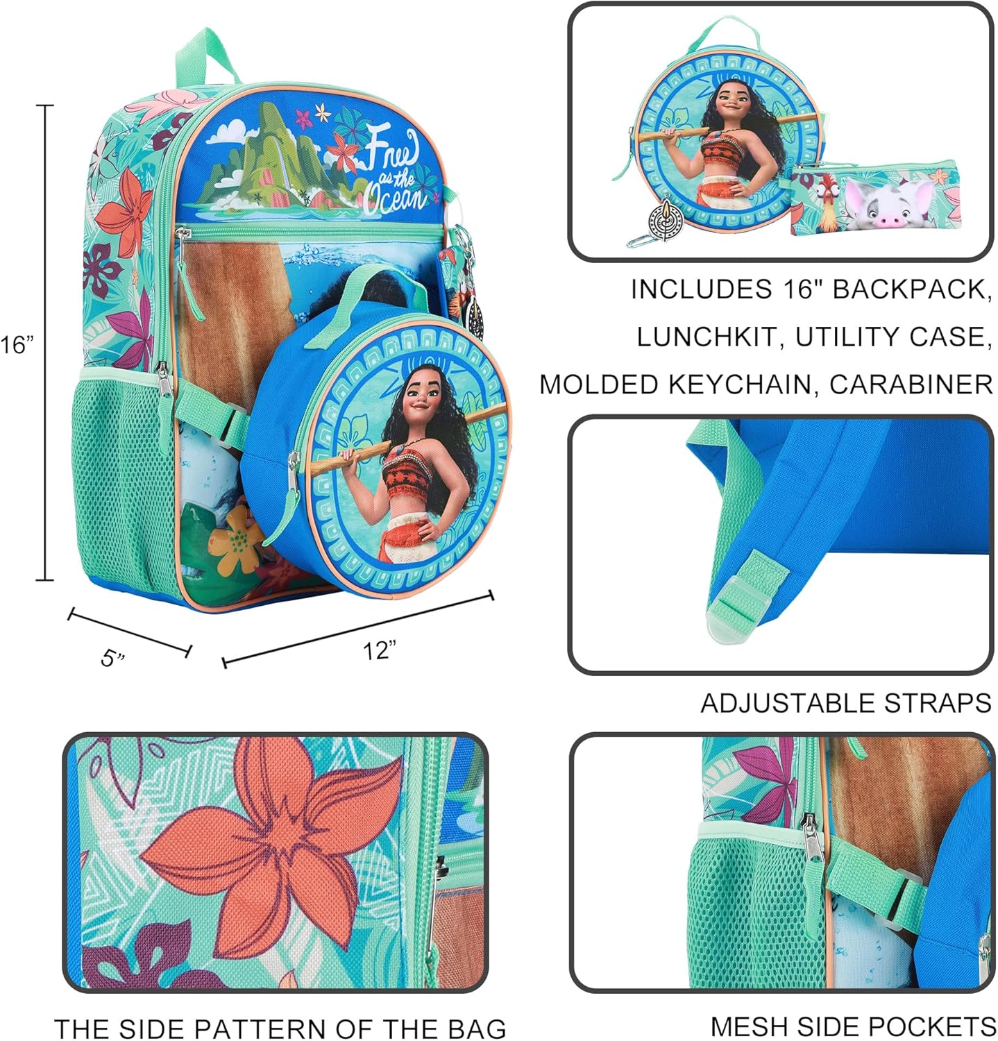Mochila Disney 16 pulgadas de alto