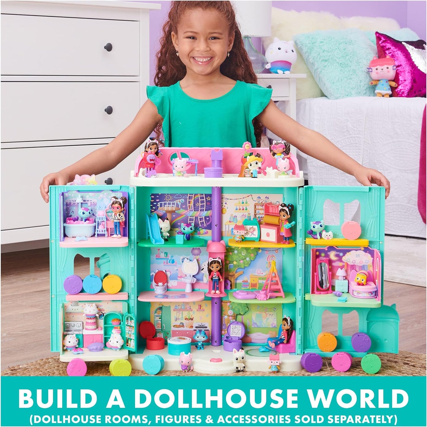 Gabby's Dollhouse, Juguetes interactivos de peluche