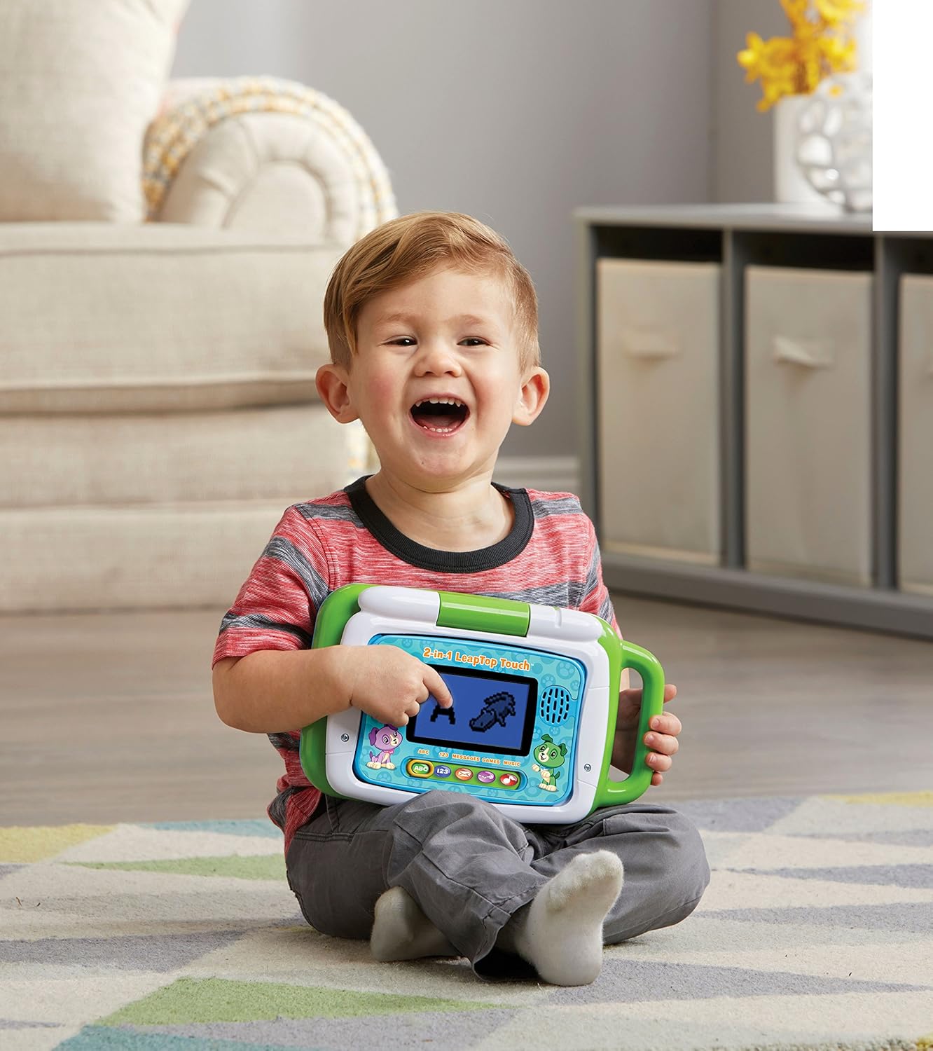 LeapFrog Leaptop 2-en-1 táctil, Verde