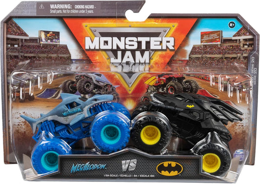Monster Jam, Camiones monstruo fundidos a presión oficiales de Batman contra Megalodon