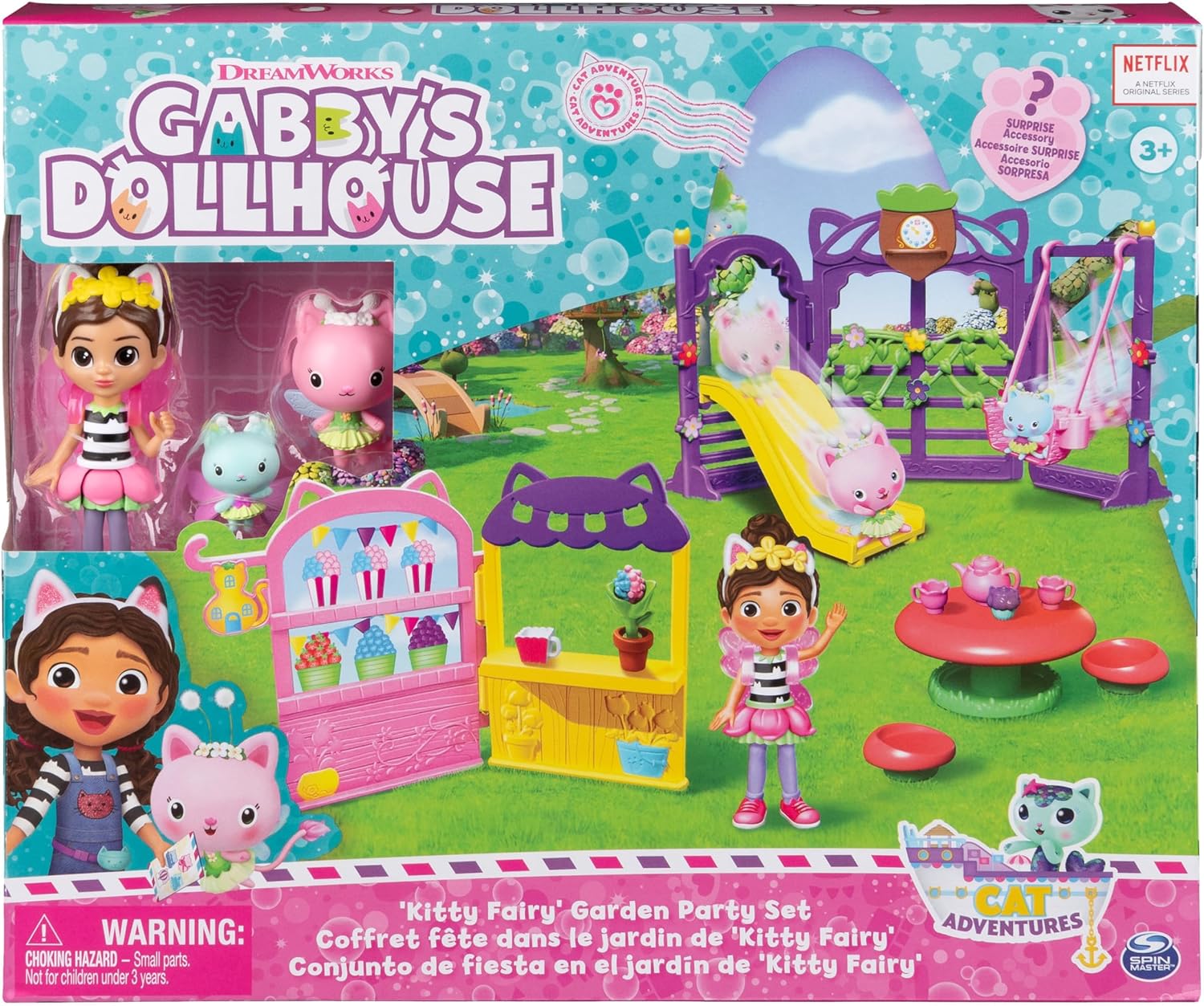 Gabby's Dollhouse, Juego de fiesta en el jardín