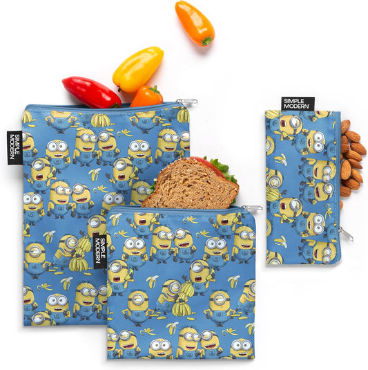 Simple Modern  - Bolsas reutilizables para aperitivos