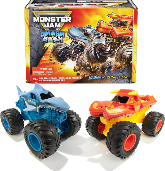 Monster Jam Megalodon & El Toro Loco 1:64
