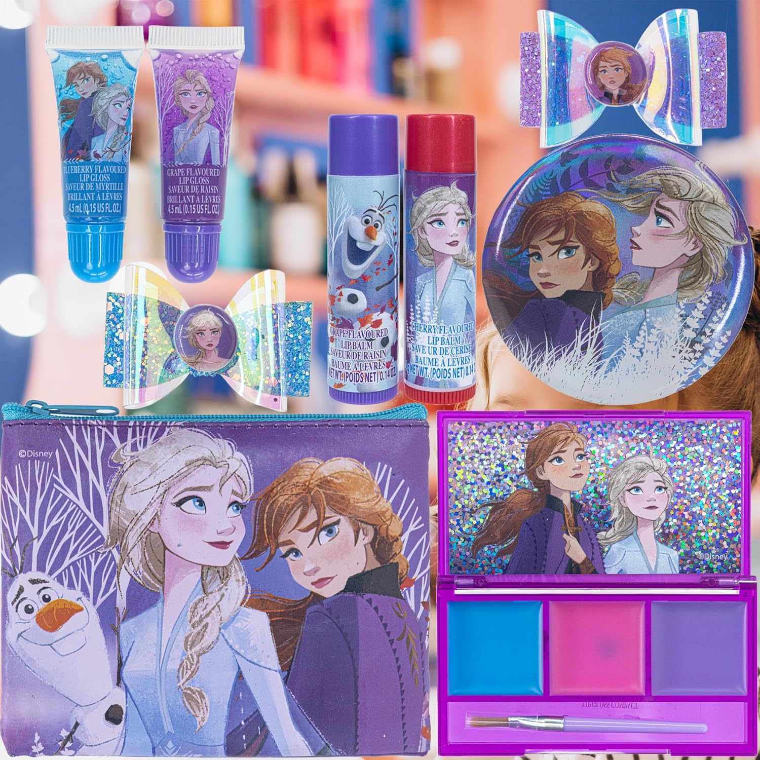 Disney Frozen - Juego de maquillaje cosmético