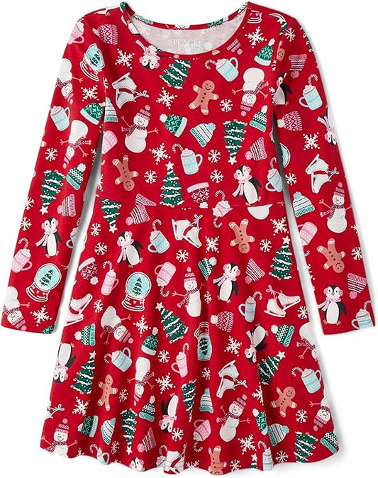 The Children's Place Navidad Vestido
