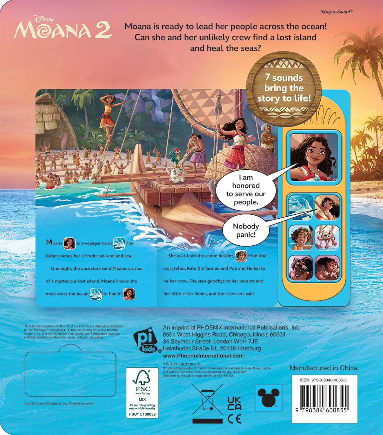 Libro de Sonidos Moana