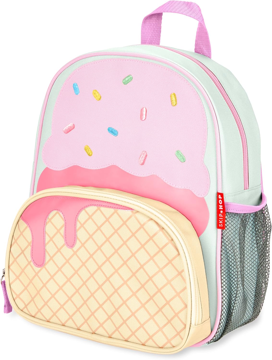 Skip Hop Mochila para niños grandes, arcoíris 14"Pulgadas 