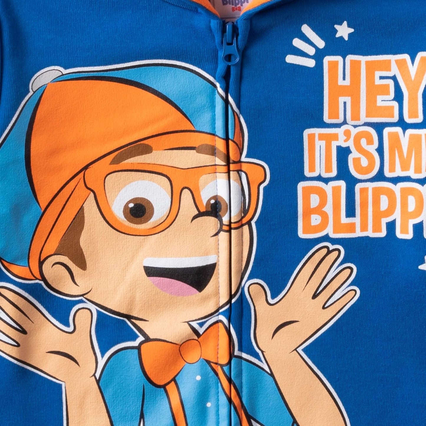 Blippi Conjunto de camiseta de 3 piezas para niños, sudadera con capucha y pantalones 