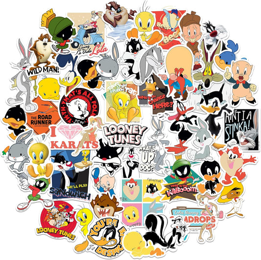 Looney Tunes Stickers - Paquete variado de calcomanías de vinilo