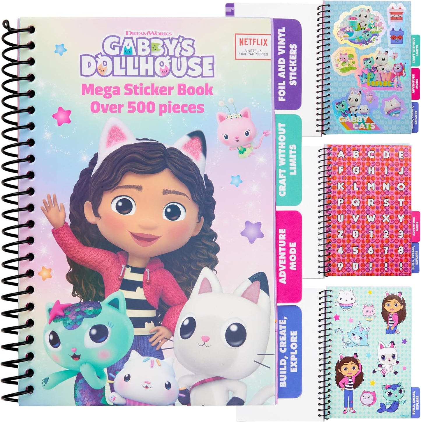 Gabby's Dollhouse Libro de calcomanías +500