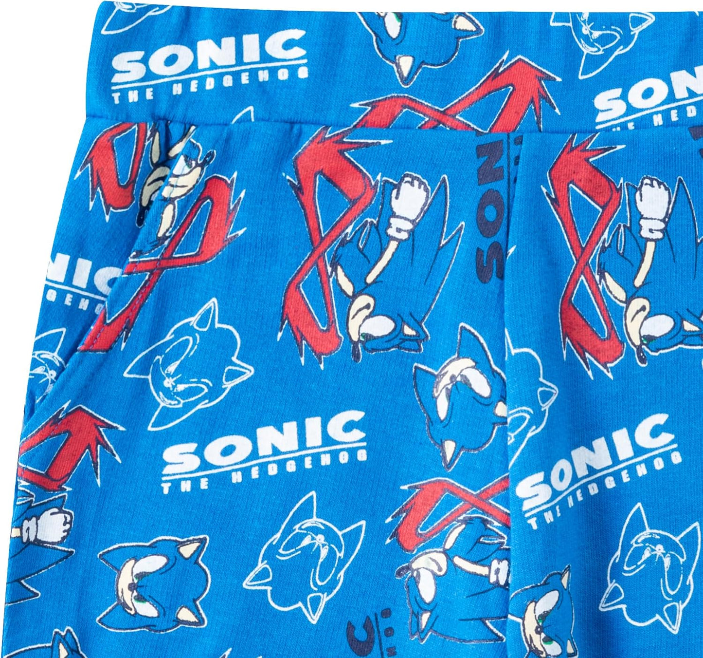 Sonic the Hedgehog - Conjunto de camiseta y pantalones cortos