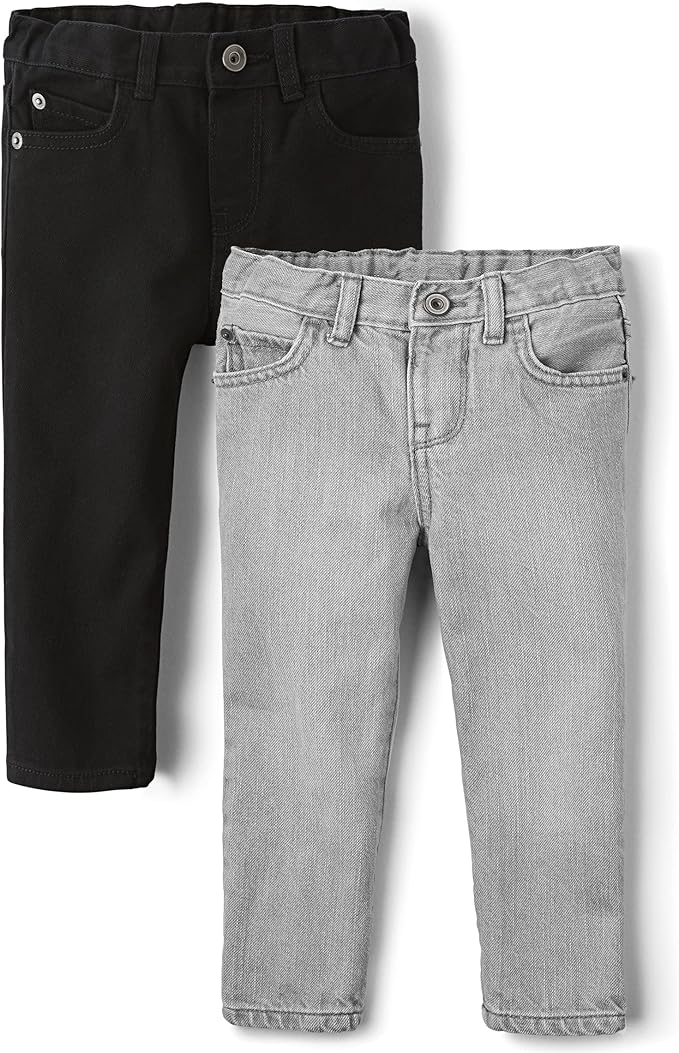 The Children's Place Pantalones de mezclilla ajustados elásticos