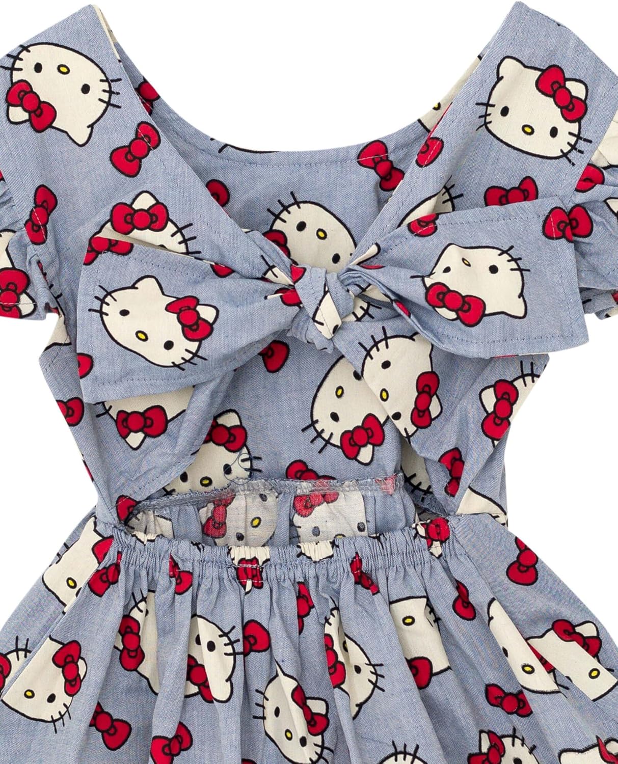 Hello Kitty Vestido de cambray 