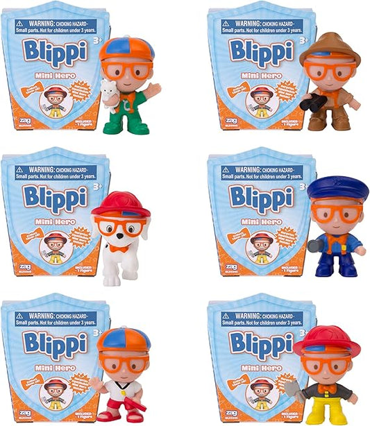 Blippi Squishables 6 Caja sorpresa