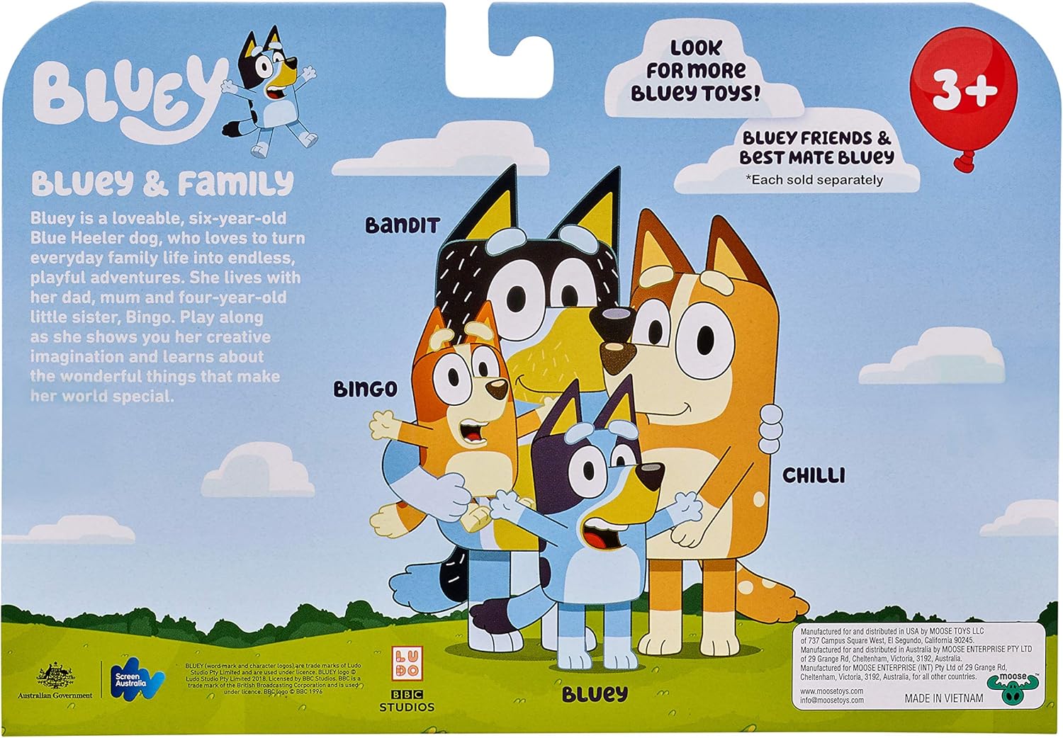 Bluey Family Trip