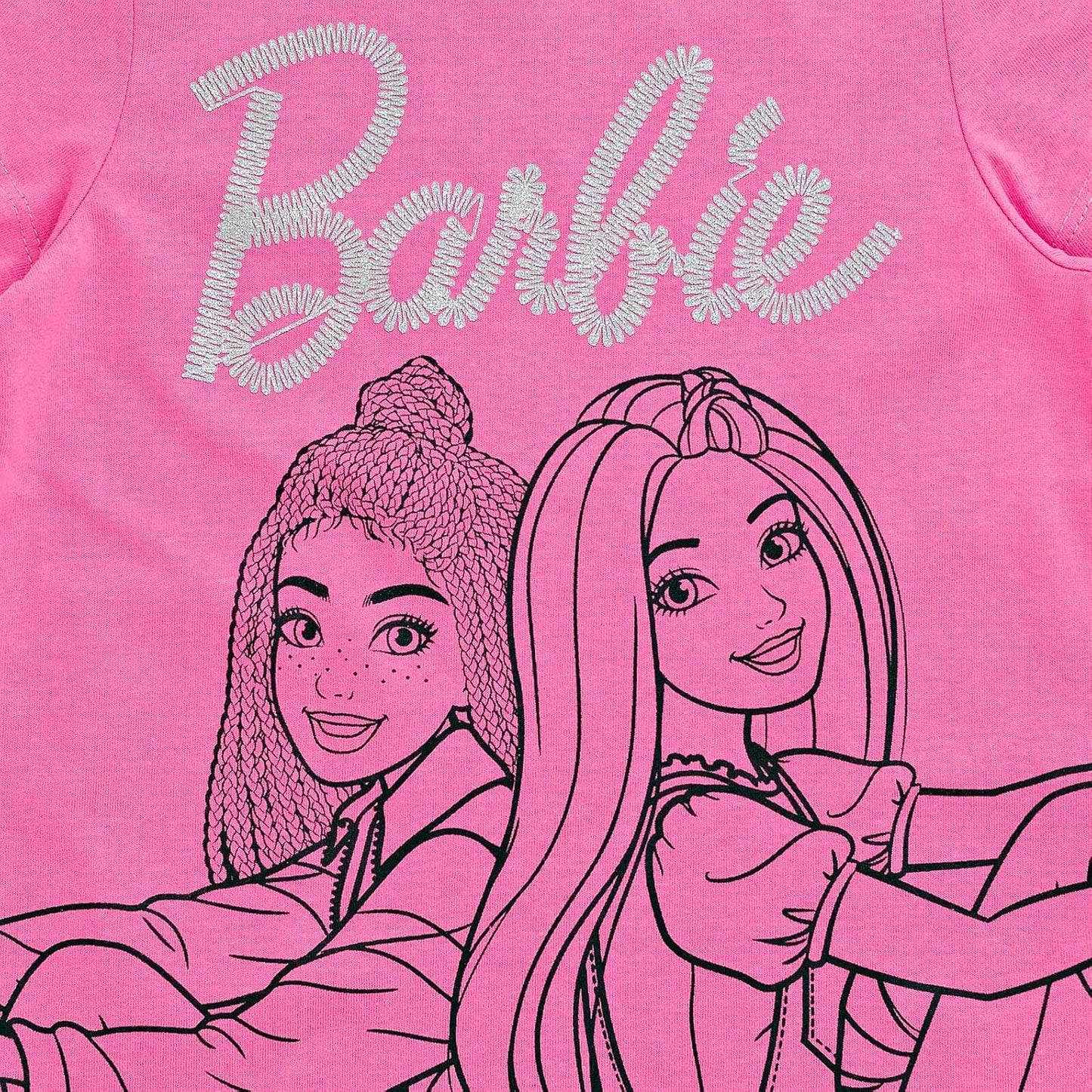 Pack de 3 camisetas, Barbie