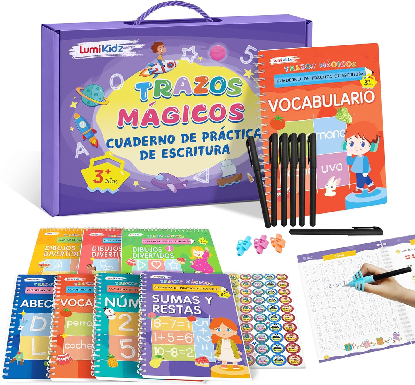 Práctica de escritura con ranuras mágicas