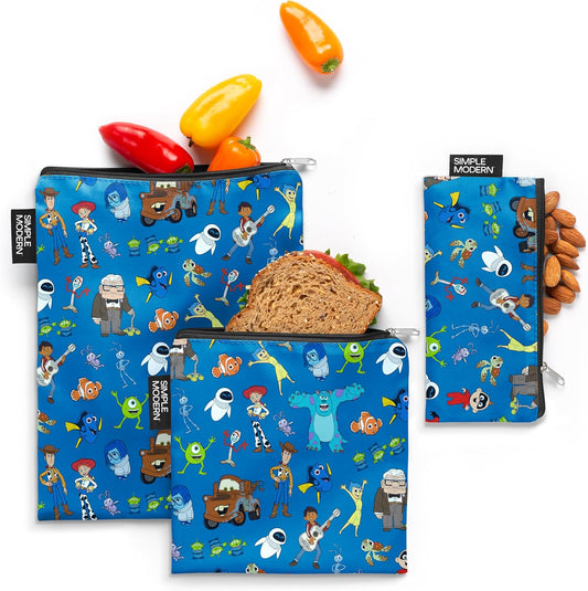 Simple Modern  - Bolsas reutilizables para aperitivos