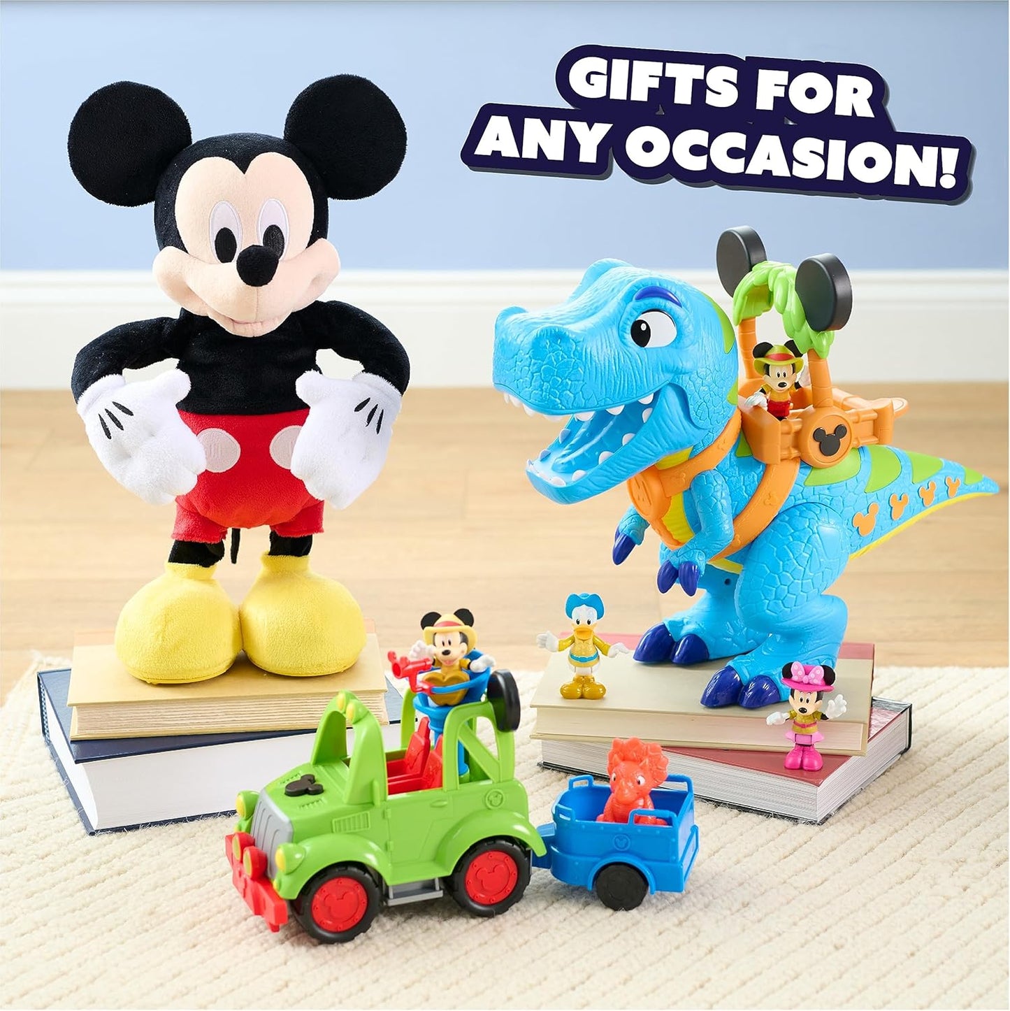 Disney Junior Mickey Mouse juego de dinosaurio