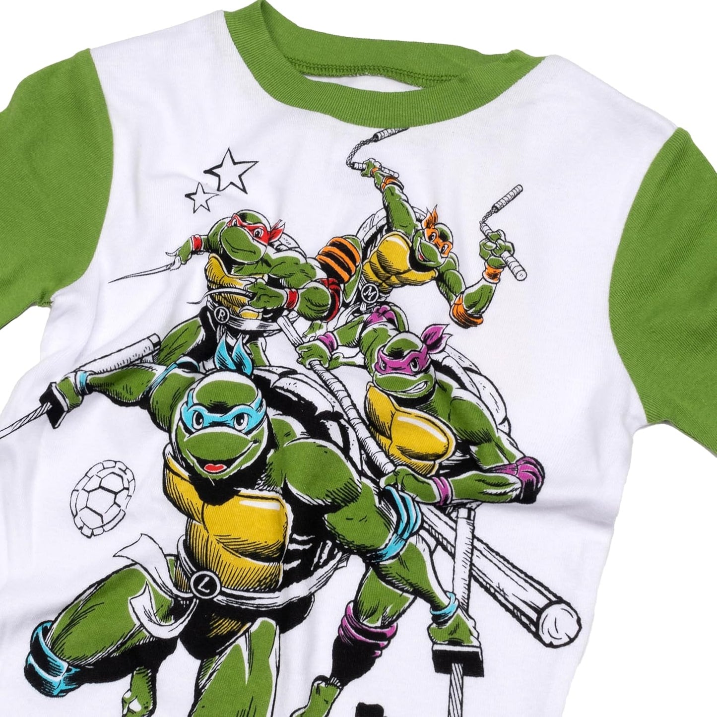 Nickelodeon Conjunto de pijama de algodón Tortujas Ninja 