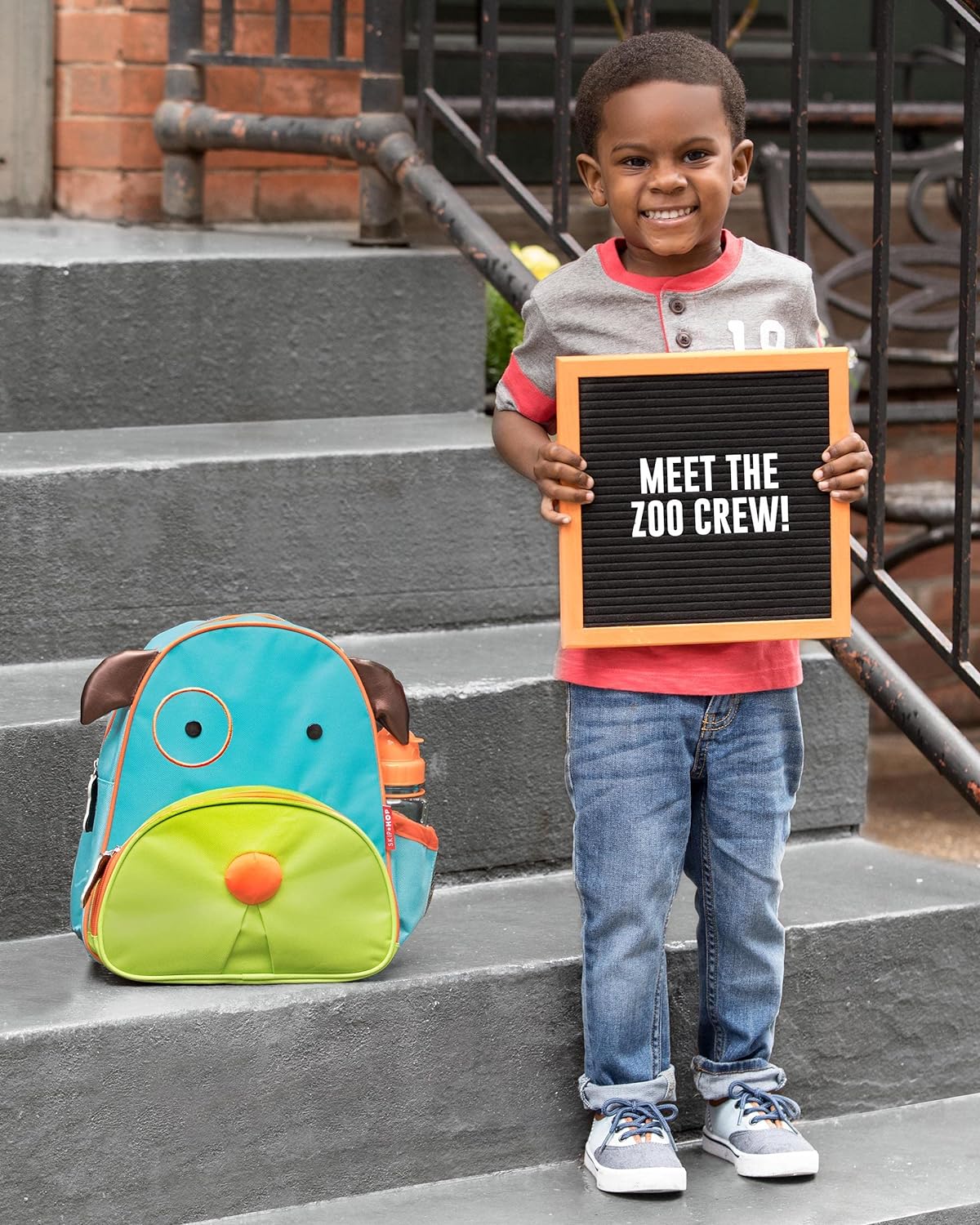 Skip Hop - Mochila para preescolar, colección Zoo Perro 12"Pulgadas 