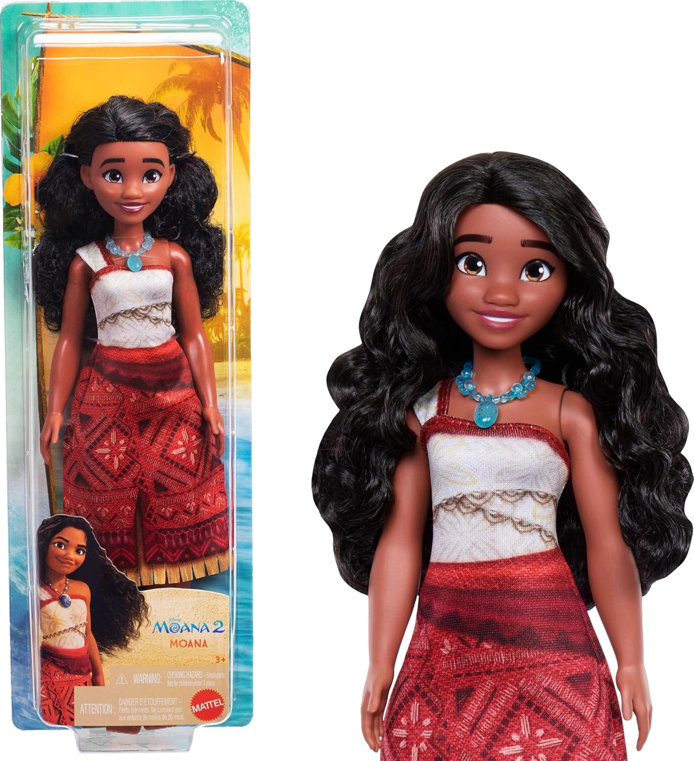Mattel Disney Moana 2 Moana Fashion Doll