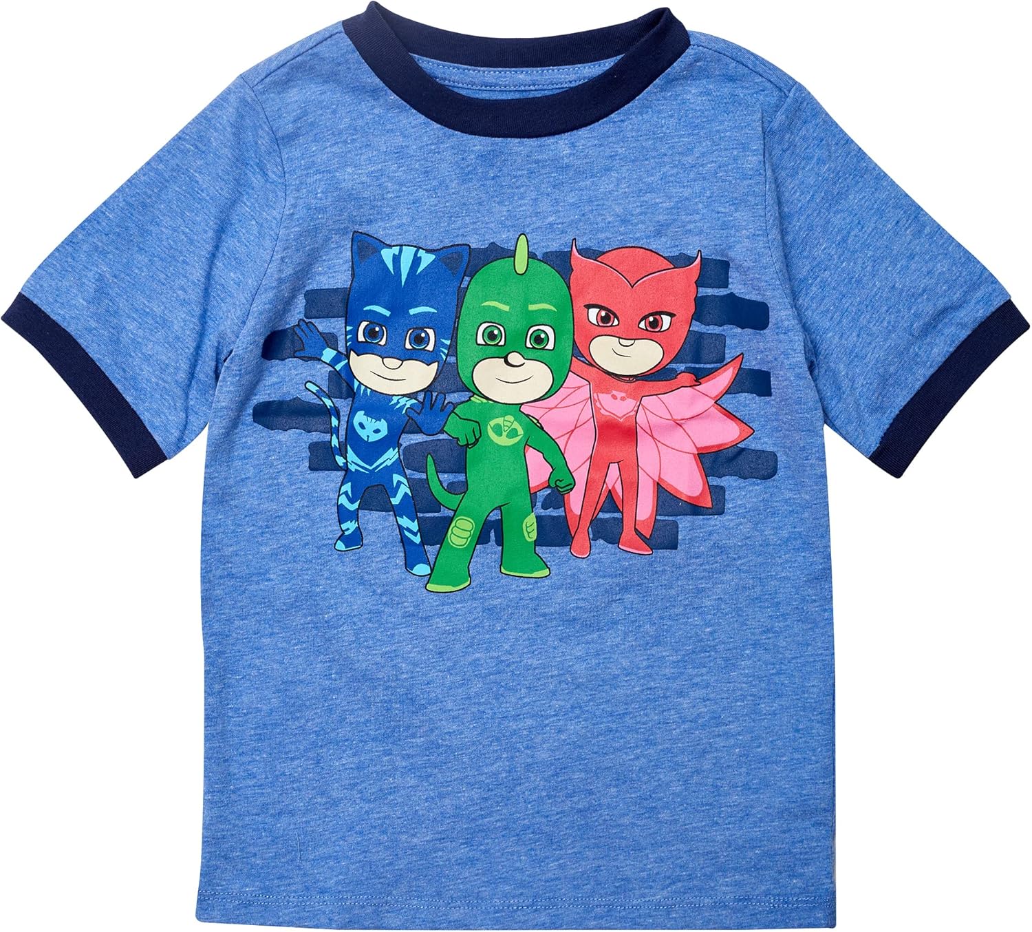 PJ Masks Paquete de 3 camisetas para bebé con Catboy, Gekko y Owlette