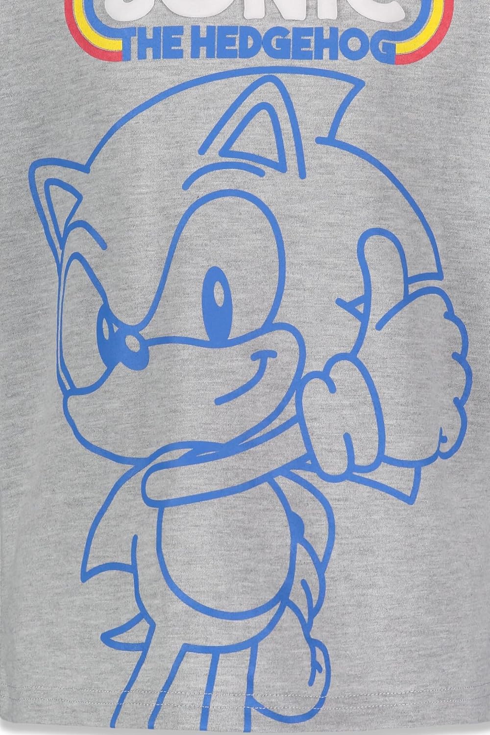 SEGA Sonic The Hedgehog - Paquete de 2 camisetas 