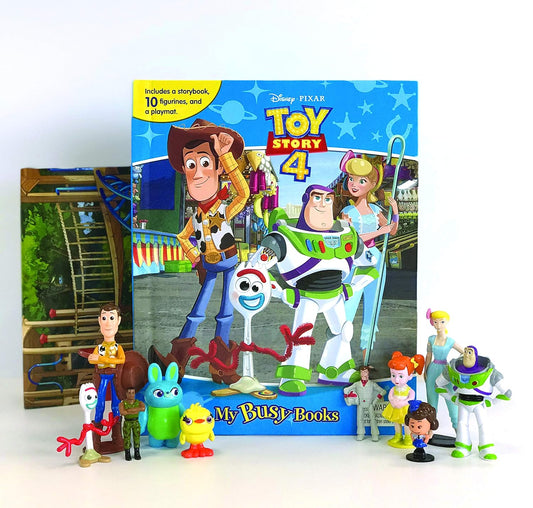 My Busy Books - Storybook, 10 figurines