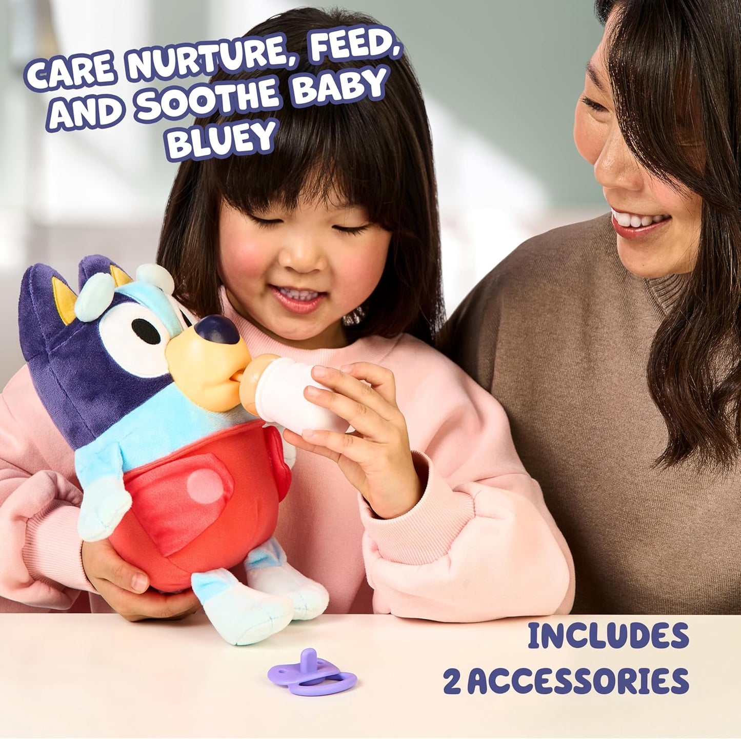 Bluey Care and Cuddle - Juguete de peluche suave