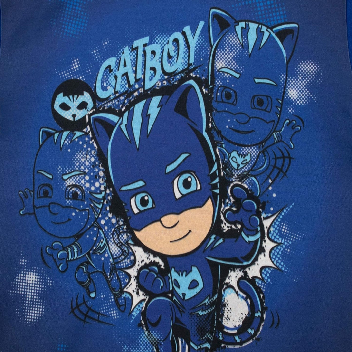 PJ Masks Pijama corto Catboy para niños