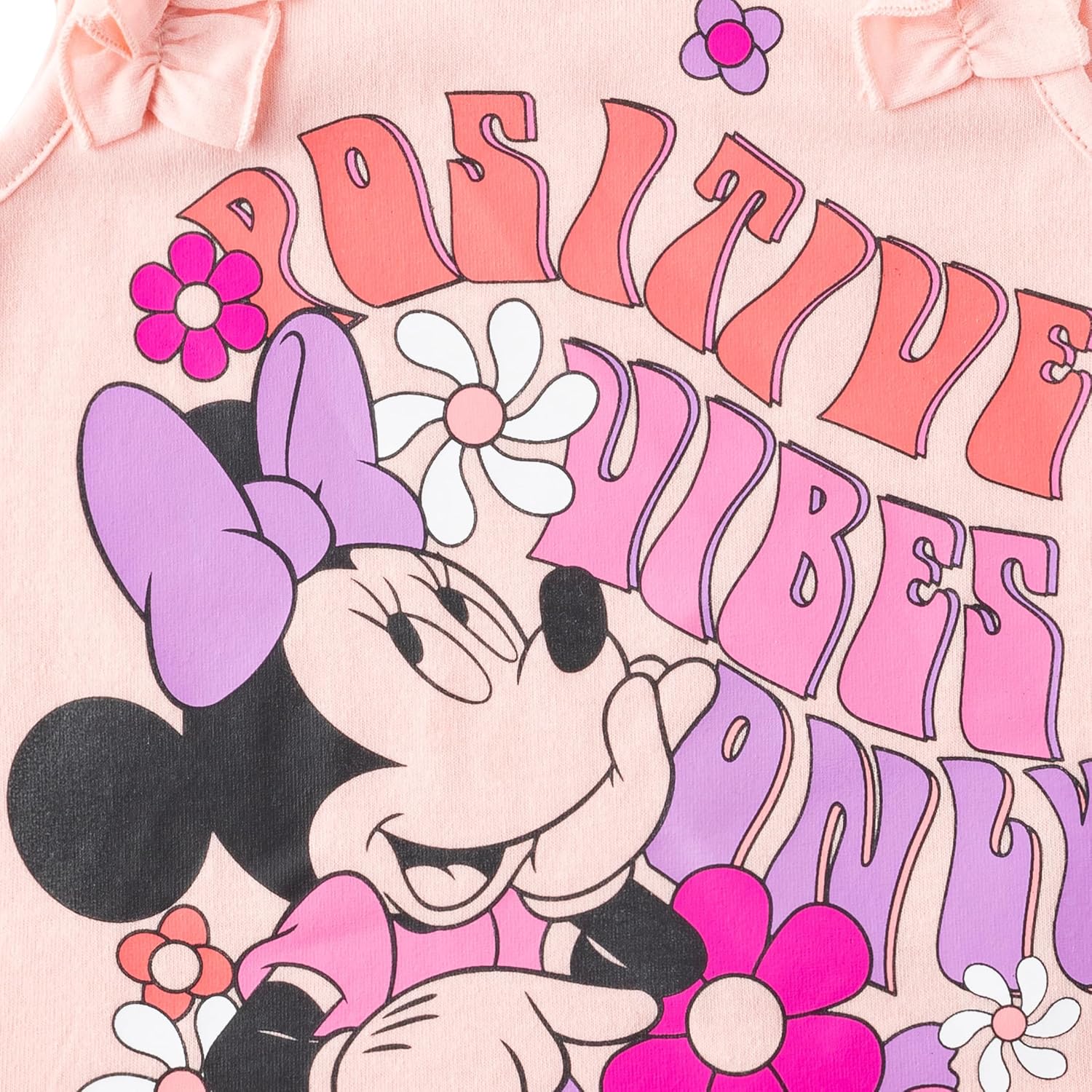 Disney Minnie Mouse - Conjunto de camiseta de manga corta de 3 piezas