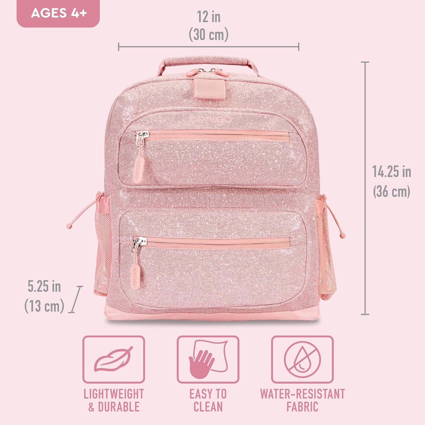 Bentgo® Mochila ligera y duradera de 14 pulgadas