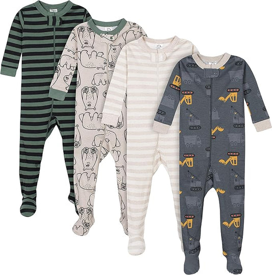 Gerber Pijama con pies (2 unidades)