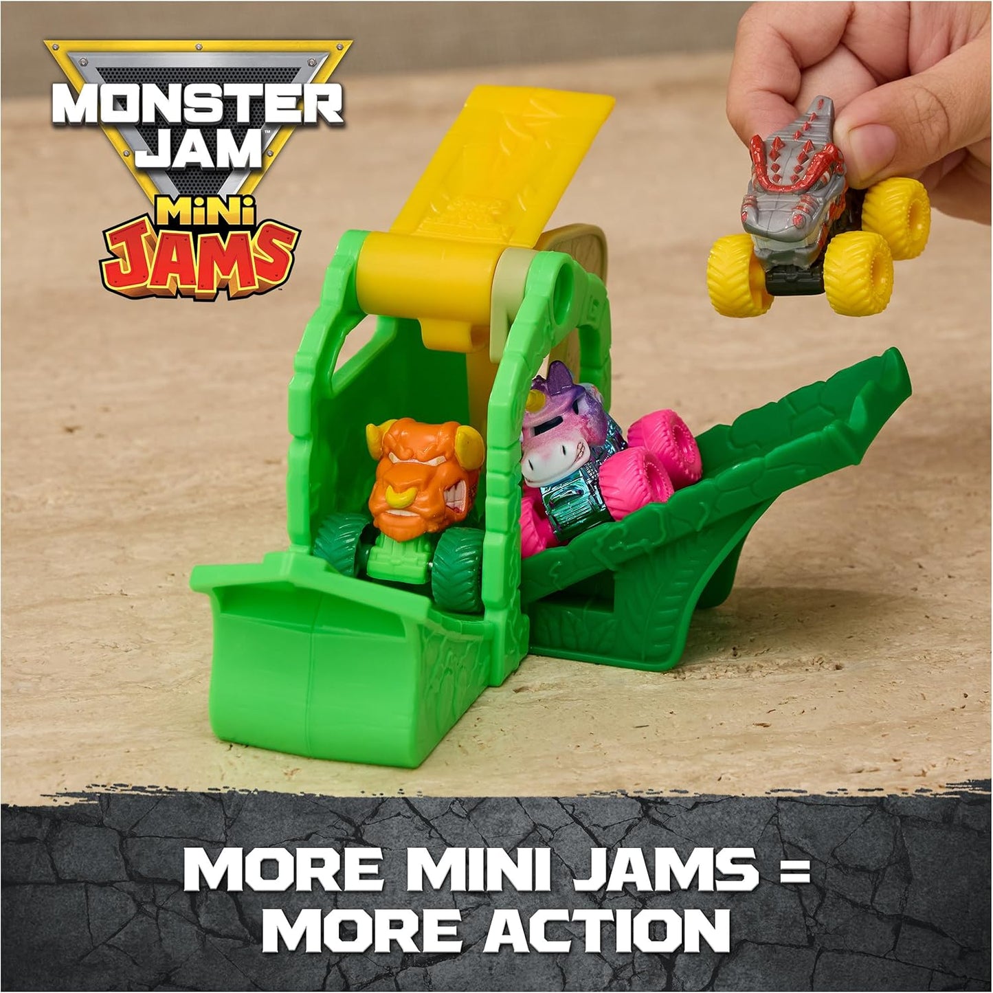 Monster Jam Mini Jams El Toro Loco y Dragon Monster