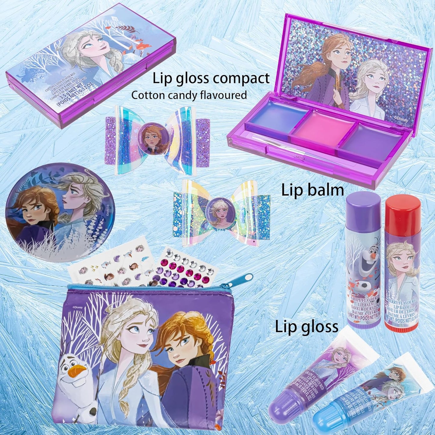 Disney Frozen - Juego de maquillaje cosmético