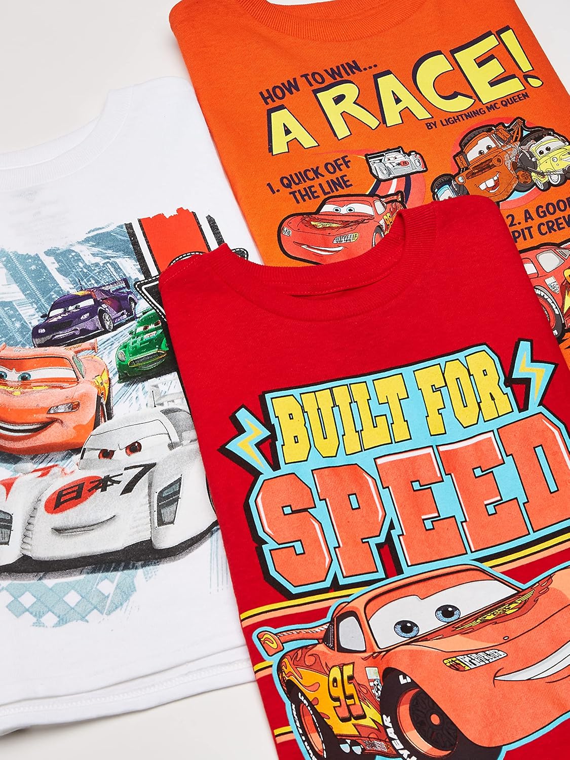 Camisetas de manga corta Cars