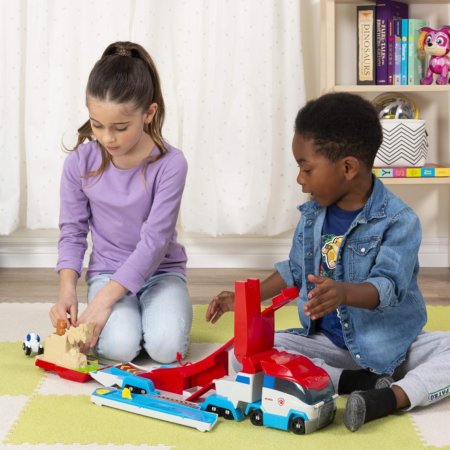 PAW Patrol , juego de pista transformable 2 en 1