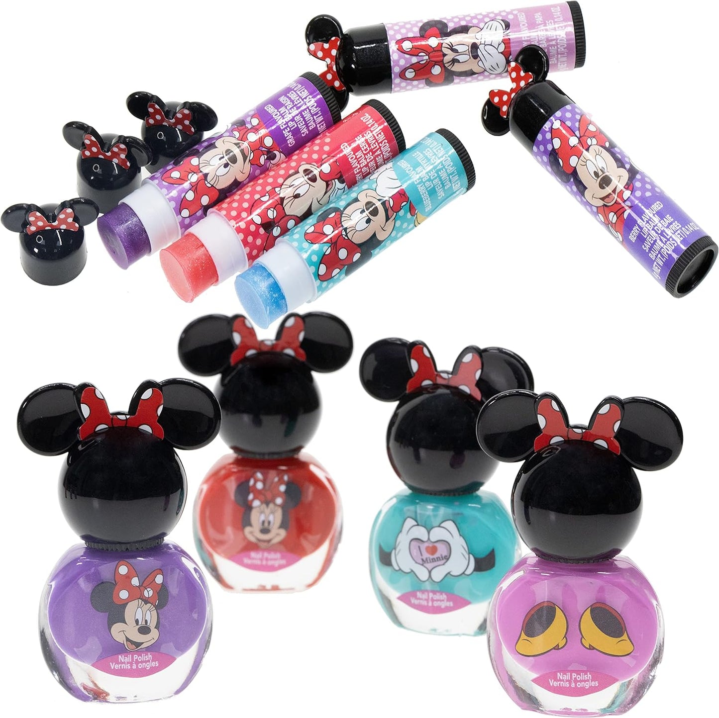 Disney Minnie Mouse - Juego de maquillaje cosmético