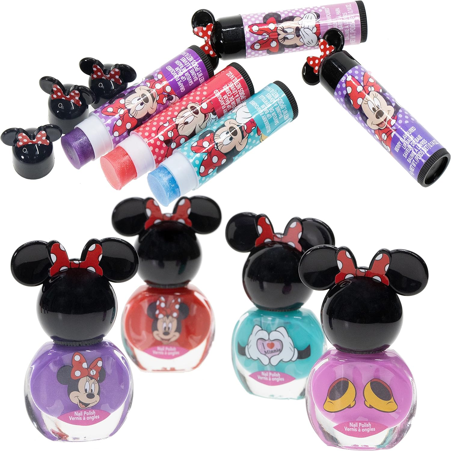 Disney Minnie Mouse - Juego de maquillaje cosmético