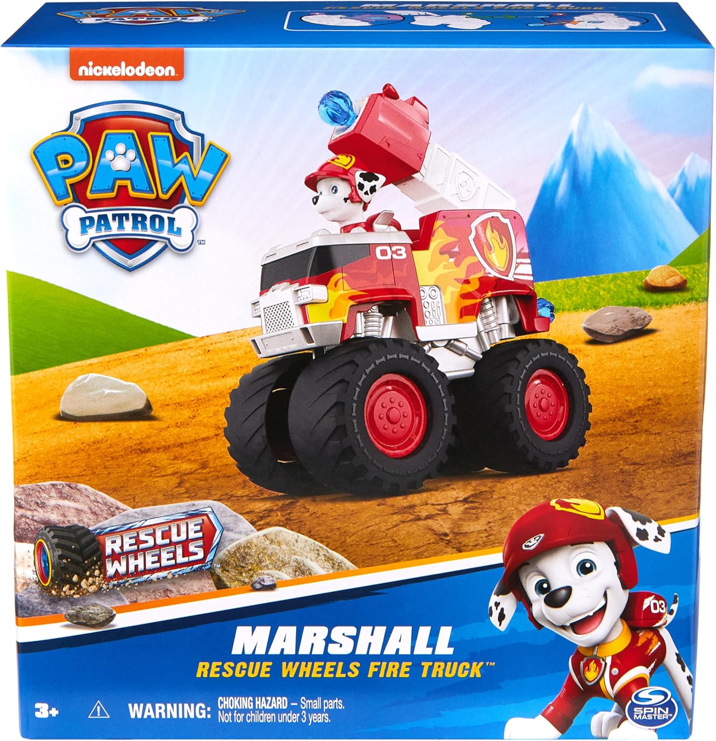 Paw Patrol - Camión de juguete con lanzador de proyectiles 