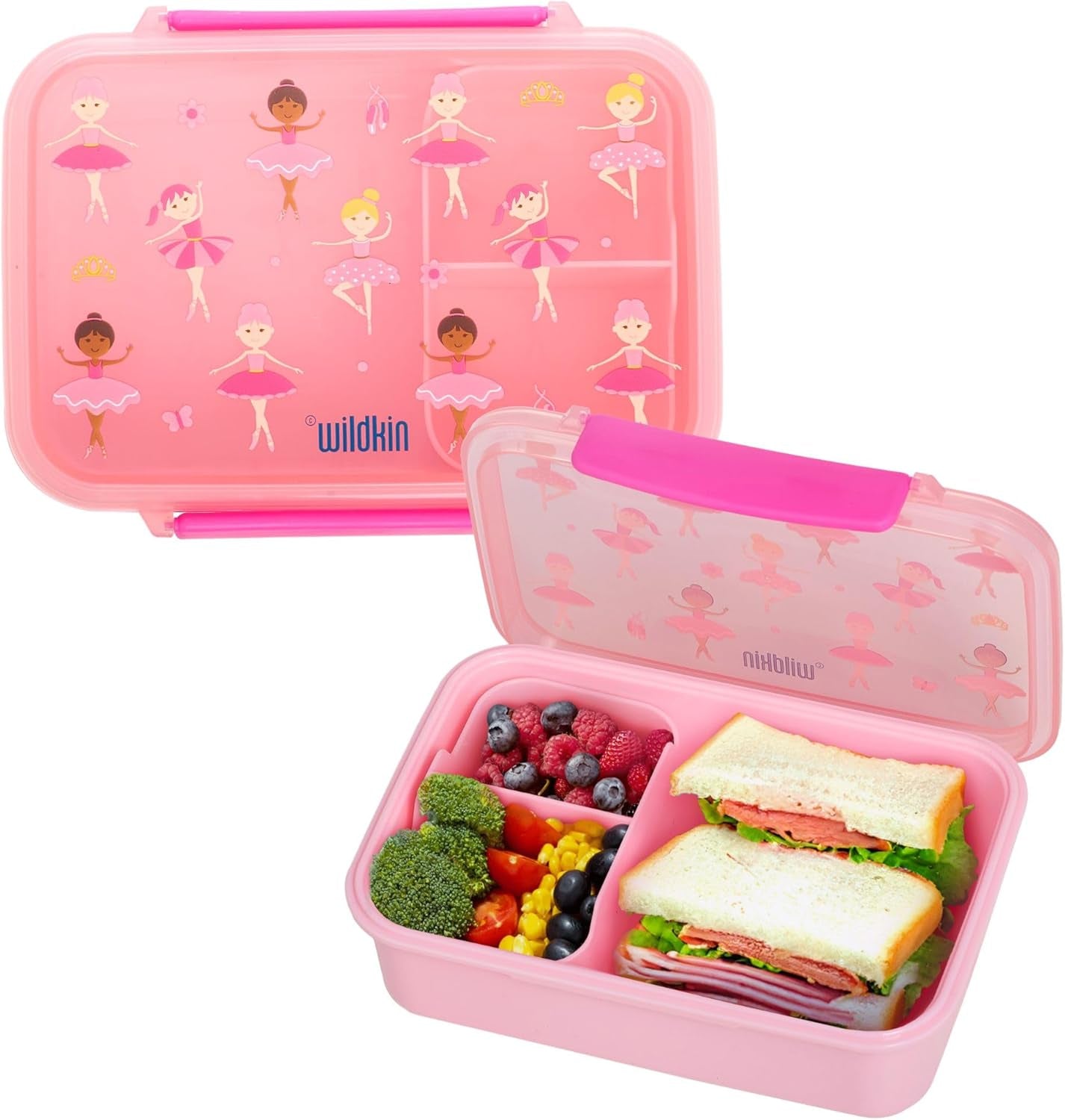 Wildkin Recipiente de comida reutilizable