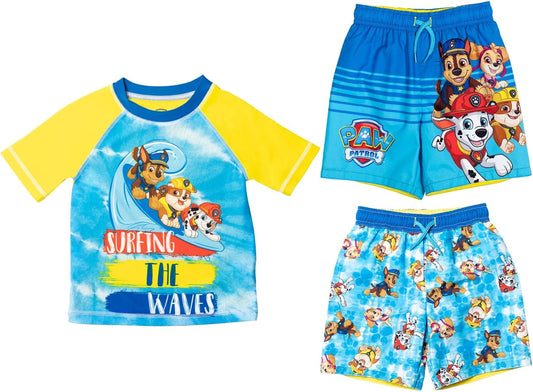 Paw Patrol - Traje de baño con camiseta de protección