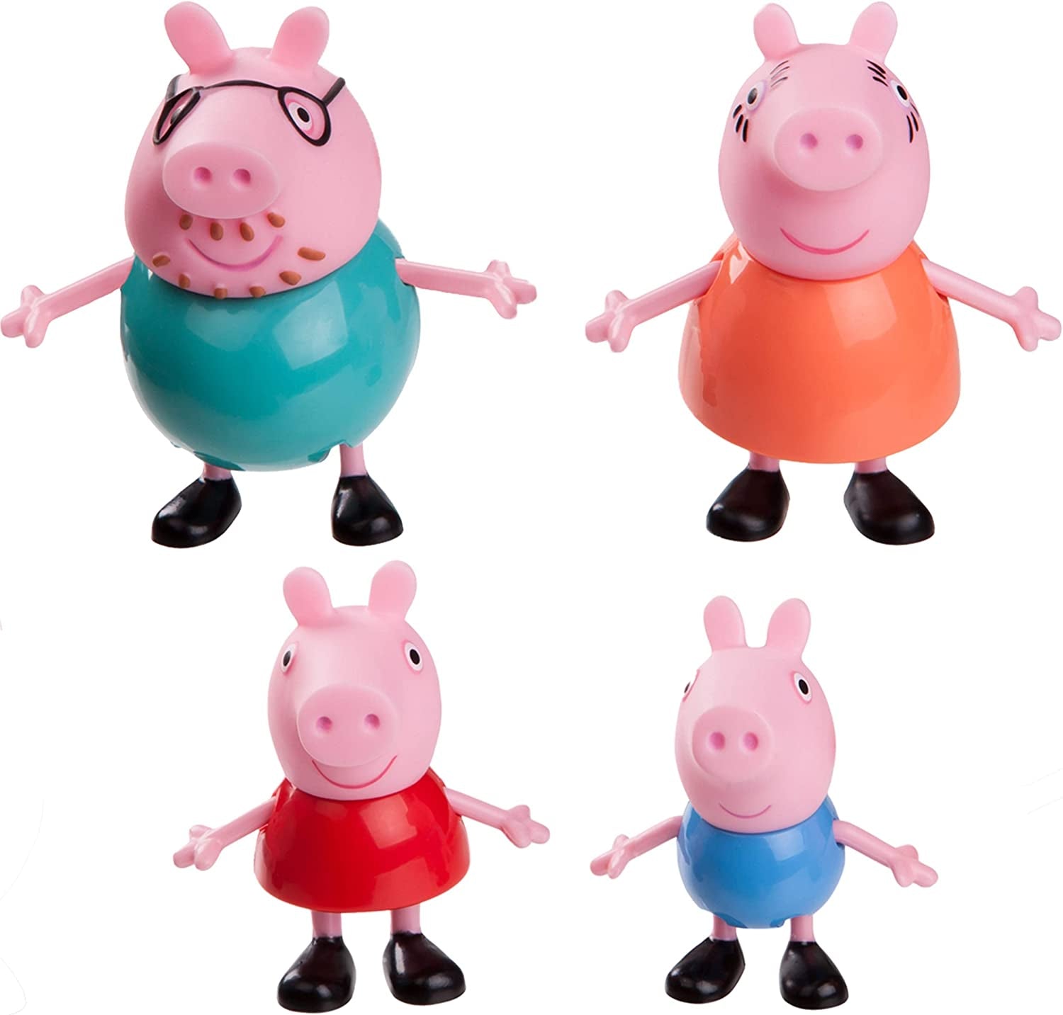 Peppa Pig Paquete familiar de 4 figuras