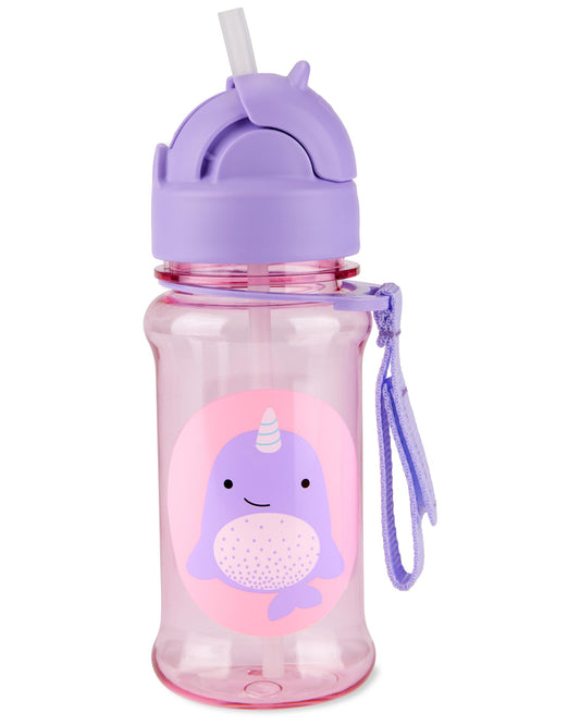 Botella con pajita ZOO