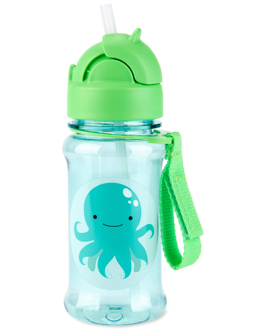 Botella con pajita ZOO